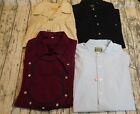 SCULLY WESTERN LONG SLEEVE BUTTON SHIRT 2XL BIB OLD WEST REENACTMENT COSPLAY LOT