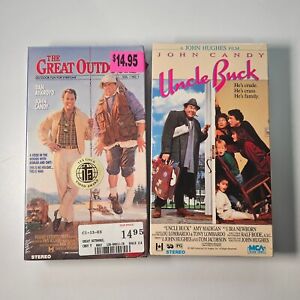 Uncle Buck VHS The Great Outdoors NEW Factory SEALED Lot MCA STAMP