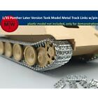 1/35 Scale Panther Later Version Tank Model Metal Track Links w/pin