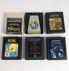 ATARI 2600 Video Game System LOT OF 6 CARTRIDGES See Description UNTESTED Lot #5