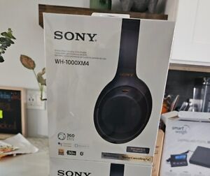 Sony WH-1000XM4 Wireless Noise-Cancelling Over-the-Ear Headphones Midnight Blue
