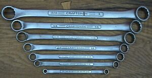 7-Piece Craftsman Double-Box-End Wrench Set SAE 1/4