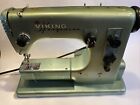 Vintage Husqvarna Viking Sewing Machine CL51A w/ Foot Pedal & Case Needs TLC