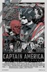 Captain America by Tyler Stout - Variant- Rare sold out Mondo print