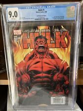 New ListingHULK #1 CGC 9.0 (2008) $3.99 Newsstand Variant 1st App Red Hulk Marvel UNPRESSED
