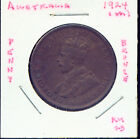 WORLD COINS AUSTRALIA 1924(m) LARGE PENNY (G453) BRONZE