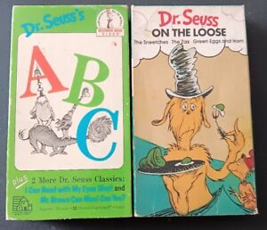 Vintage VHS Dr. Seuss On The Loose, And Dr. Seuss ABC