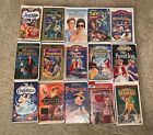LOT of 15 Classic Disney Movie Videos-Assorted Editions- VHS  in Clamshell Cases