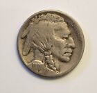 1921-S Buffalo Nickel Five Cent 5c Coin in Very Fine VF Condition