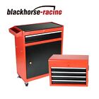 2 in 1 Rolling Tool Box Organizer Tool Chest W/ 5 Sliding Drawers Utility
