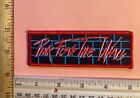 PINK FLOYD the wall   LICENCED PATCH EMBROIDERED  IRON ON   t shirt.
