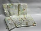 Vintage Carlin Set 2 Queen Flat Sheets with 2 pillowcases Floral
