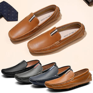 Men's Driving Moccasins Penny Loafers Lightweight Comfortable Slip on Shoes