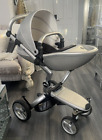 MIMA XARI  Stroller Aluminum Chassis & Argento Seat Box with Accessories