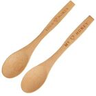 Wedding Gifts for Couple His and Hers Gifts Engraved Wooden Honey Spoons 2 pc...