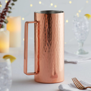 Insulated Sweat-Proof Copper Pitcher ( Qty 1 )