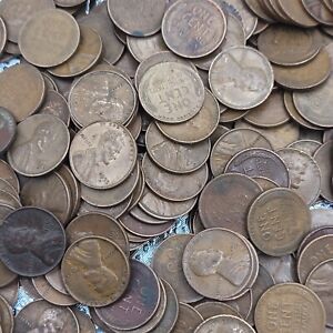 500 Wheat Cent Bag (1909-1958) | TRULY UNSEARCHED Wheat Pennies Lot