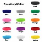 Sweat Headbands - Athletic Cotton Terry Cloth Head Sweatband for Sports Running