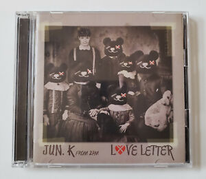 Jun.K From 2PM Love Letter Japan Press CD + DVD No Photocard