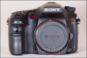 New ListingSony Alpha A77 24.3MP Digital SLT Camera - Near Mint/20k Clicks