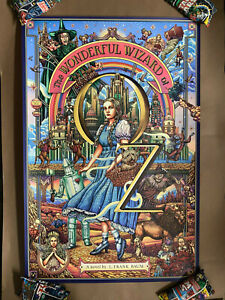 THE WONDERFUL WIZARD OF OZ Variant Screen Print Poster #70/100 By Ise Ananphada