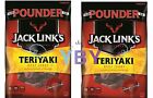 2 Packs Jack Link's Teriyaki Beef Jerky 16 OZ Each Pack