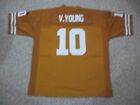 VINCE YOUNG Unsigned Custom Texas Orange Sewn New Football Jersey Sizes S-3XL