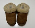 Ugg Slippers Size 6 Chestnut Suede S/N 1010473