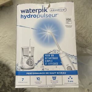 Waterpik Aquarius WP-670 Corded Electric Water Flosser - White SEE DESCRIPTION