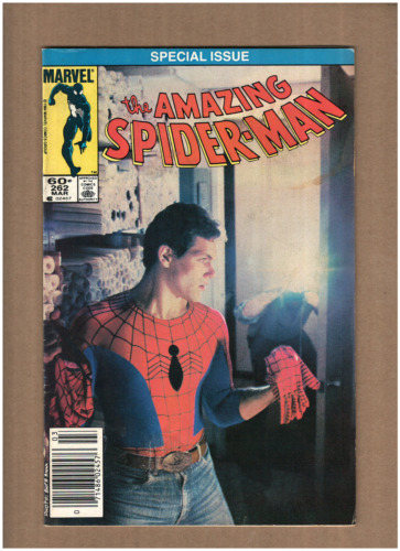 Amazing Spider-man #262 Newsstand Marvel Comics 1985 Photo Cover VG 4.0