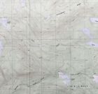 Map Nahmakanta Stream Maine 1988 Topographic Geo Survey 1:24000 27x22