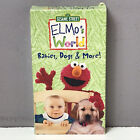Sesame Street Elmo’s World Babies Dogs VHS Video Tape BUY 2 GET 1 FREE! PBS Kids