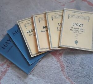 classical piano sheet music lot - VERY GOOD PRICE