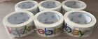 6 Rolls eBay Branded Packing Tape Packaging Shipping Tape 2x75 Yard
