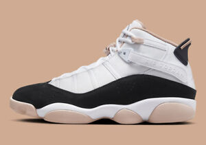 Nike Air Jordan 6 Rings $160 Men's Basketball Shoes Sneakers White 322992-112