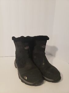 North Face Women's Winter Snow Boots Waterproof Primaloft Black Bella Size 9.5