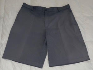 Nike Gray Stripe Golf Shorts Men's Size 40