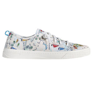 Sperry Shorefront Graphic Lace Up  Womens Multi Sneakers Casual Shoes STS86889