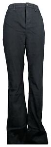 NYDJ Women's Pants Sz 10 Tall High Rise Billie Mini Bootcut Jean - Black A629113