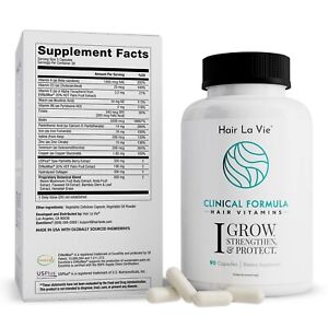 Hair La Vie Clinical Formula Hair Growth Vitamins Women & Men with Biotin USA