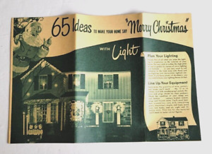New ListingVintage RETRO General Electric 65 Christmas Light Ideas For Your Home Booklet