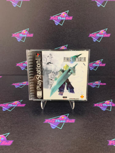 Final Fantasy VII 7 PS1 PlayStation 1 Black Label - Complete CIB