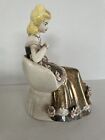 Vintage Porcelain Lady In Ball Gown