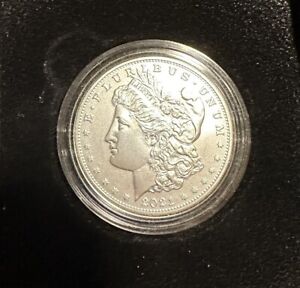 2021-D 2nd Denver Morgan Silver Dollar I Have BEAUTIFUL condition OGP .999