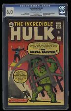 Incredible Hulk #6 CGC FN 6.0 Off White to White 1st Appearance Teen Brigade!