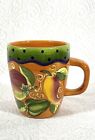 Gates Ware by Laurie Gates Coffee Mug Tea Cup Vegetables Multicolor 16 Oz