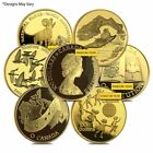 Canada 1/2 oz Proof Gold Commemorative Coin (Random Year)