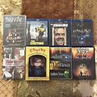 Lot of 8 Horror Movies Used DVD Blu-Ray The Evictors Pet Sematary Chucky & More