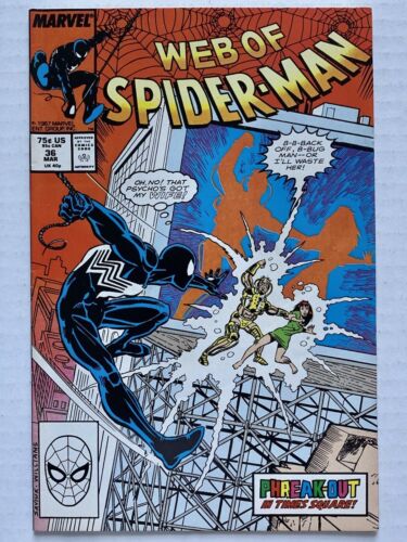 Web of Spider-Man #36 (1988) 1st appearance of Tombstone (NM/9.4) KEY - VINTAGE