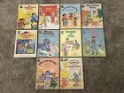 The Sesame Street Book Club Lot of 10 Hardcover Books Vintage